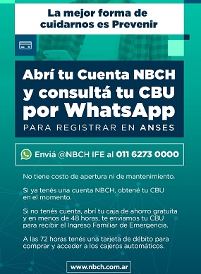 Sin salir de casa el Nuevo Banco de Chaco brinda la posibilidad